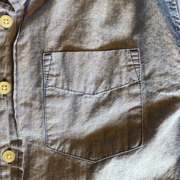 CHEROKEE long sleeve button down shirt Size 6/7 - Picture 3 of 5